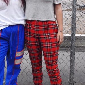 Plaid Pants